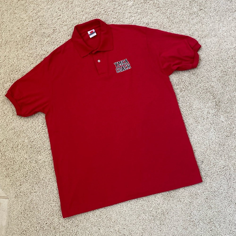 “YMCA” ❤️ Super Cool 😎 Ted Men’s Coach Polo Shirt